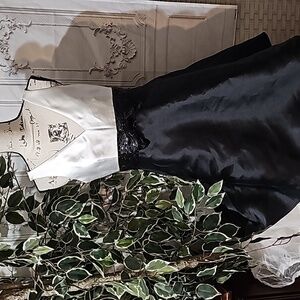 Kate Spade Sequin Bow Satin Fit and Flare Dress 6